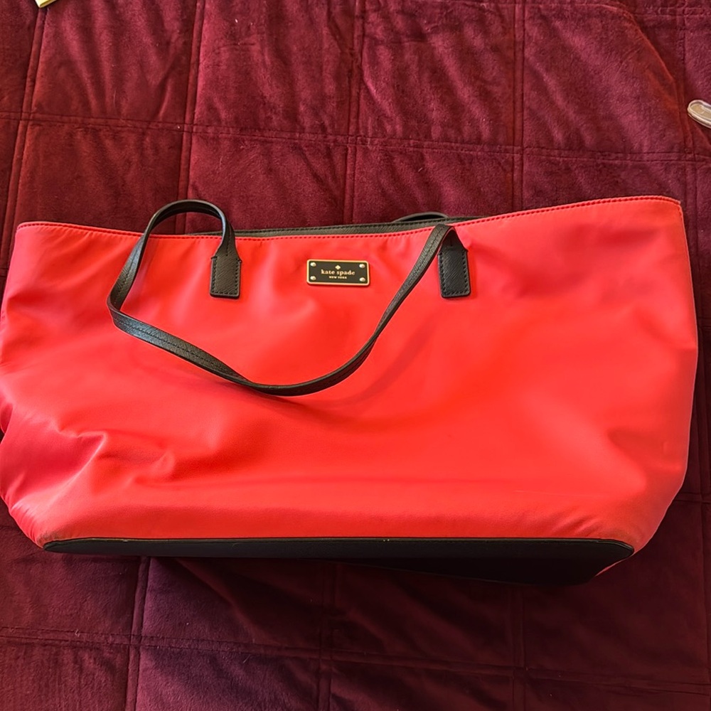 Coral Kate Spade Tote